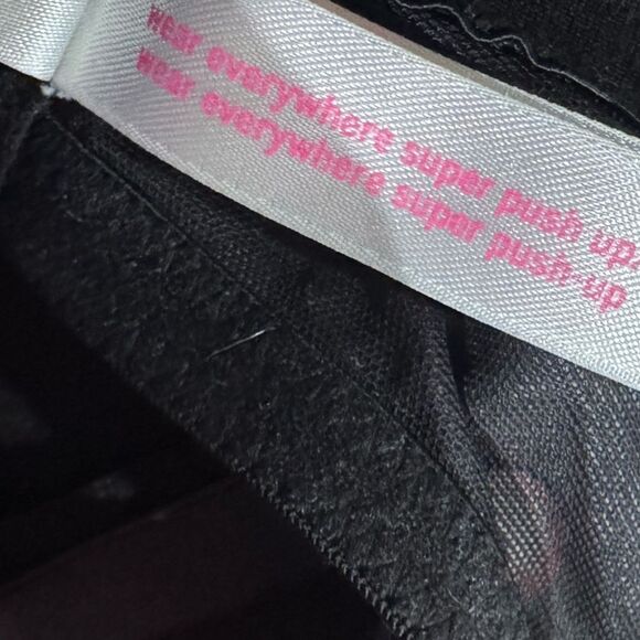 Victoria’s Secret PINK Wear Everywhere Super Push Up Rainbow Bra Women’s 32DD - Picture 5 of 5